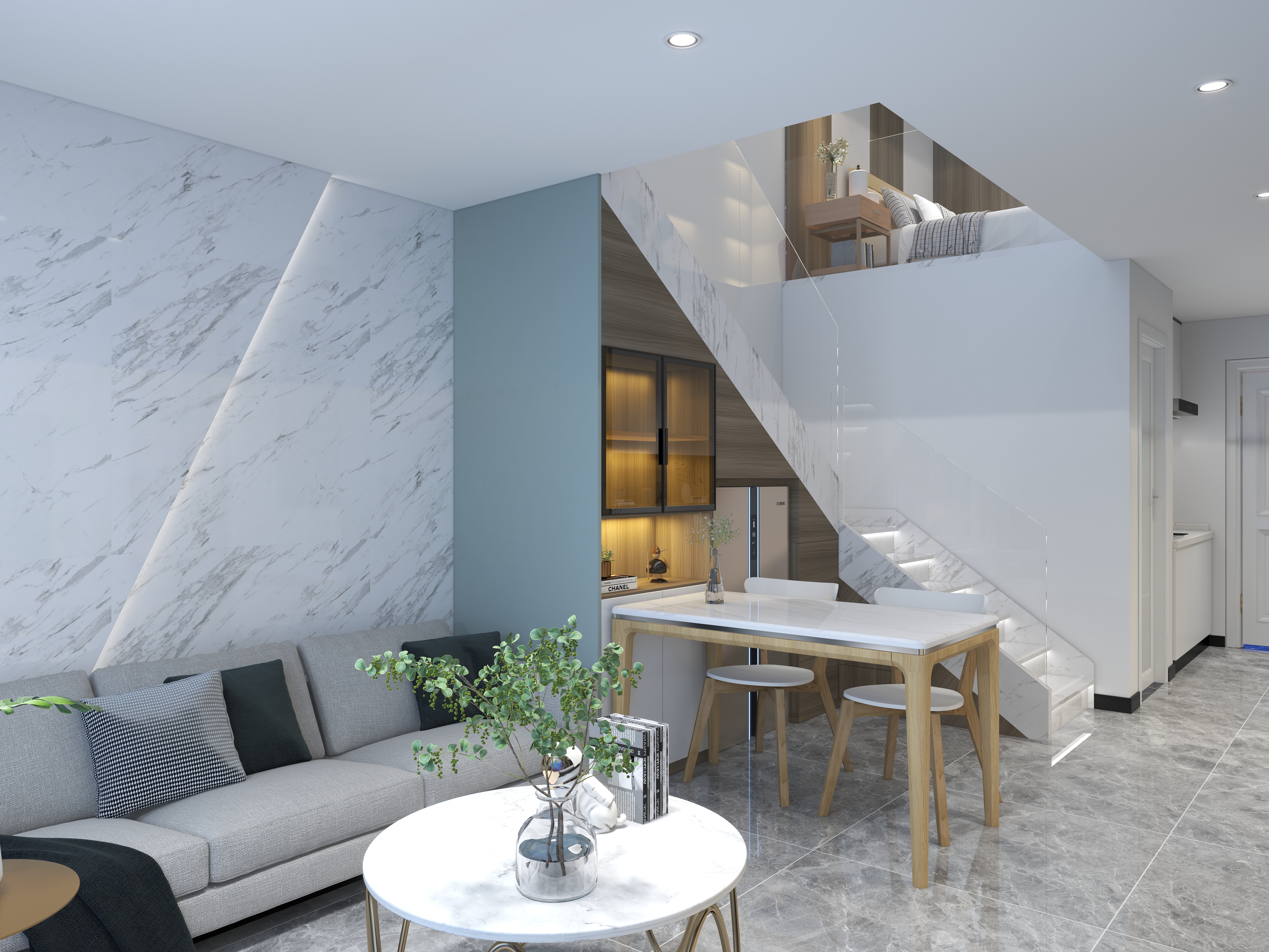 好光设计-LOFT公寓-装修设计方案