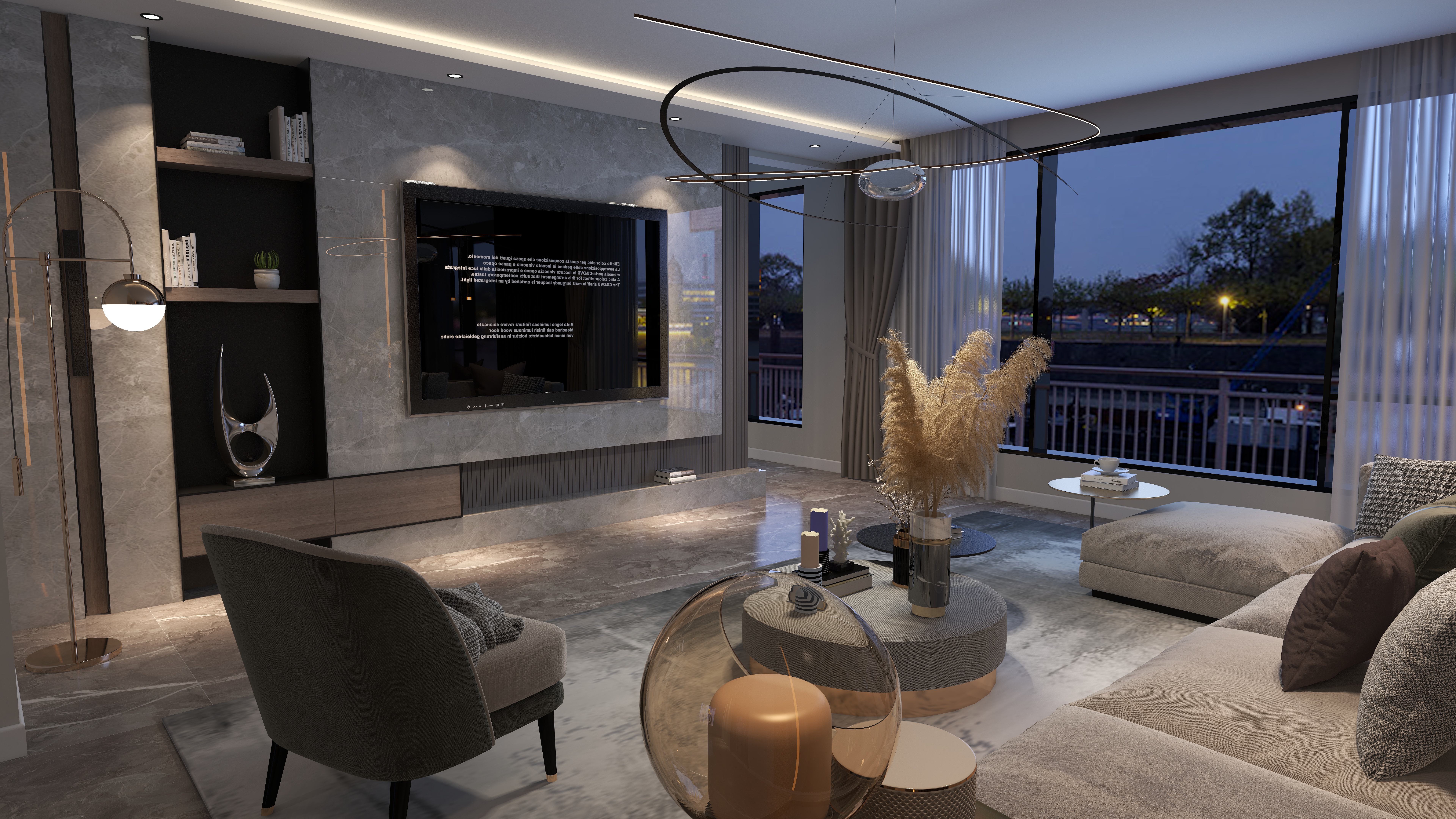 DesiresA-现代轻奢风格-装修设计方案