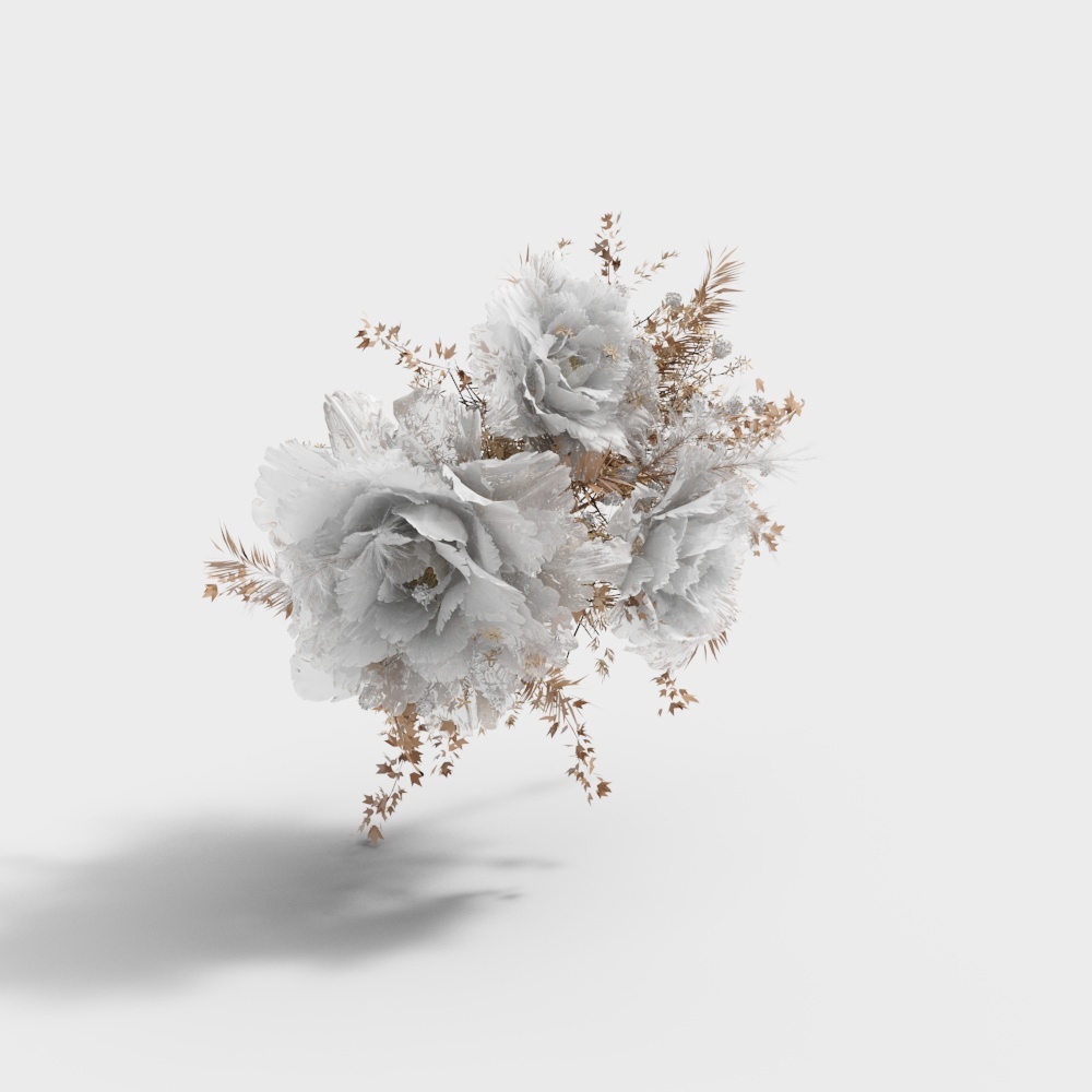 现代花艺-大白花