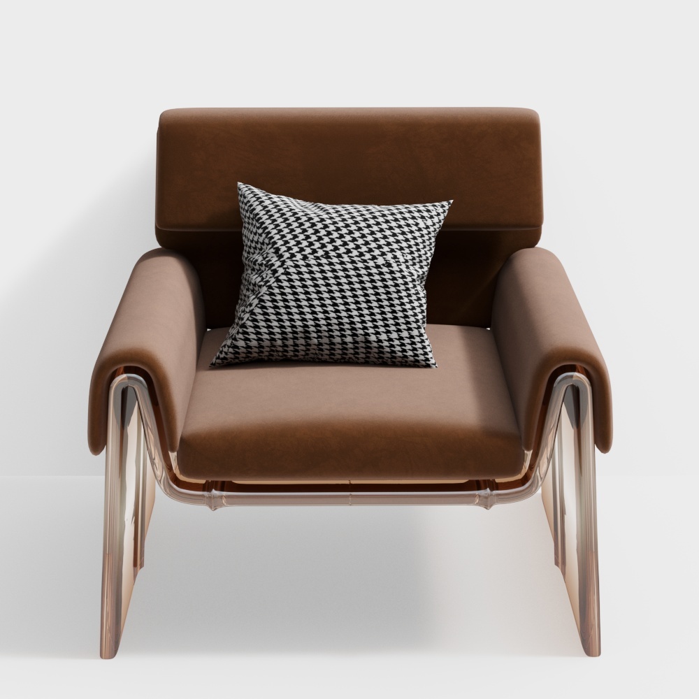 Masasanty/玛萨圣帝-现代客厅单人沙发3D模型