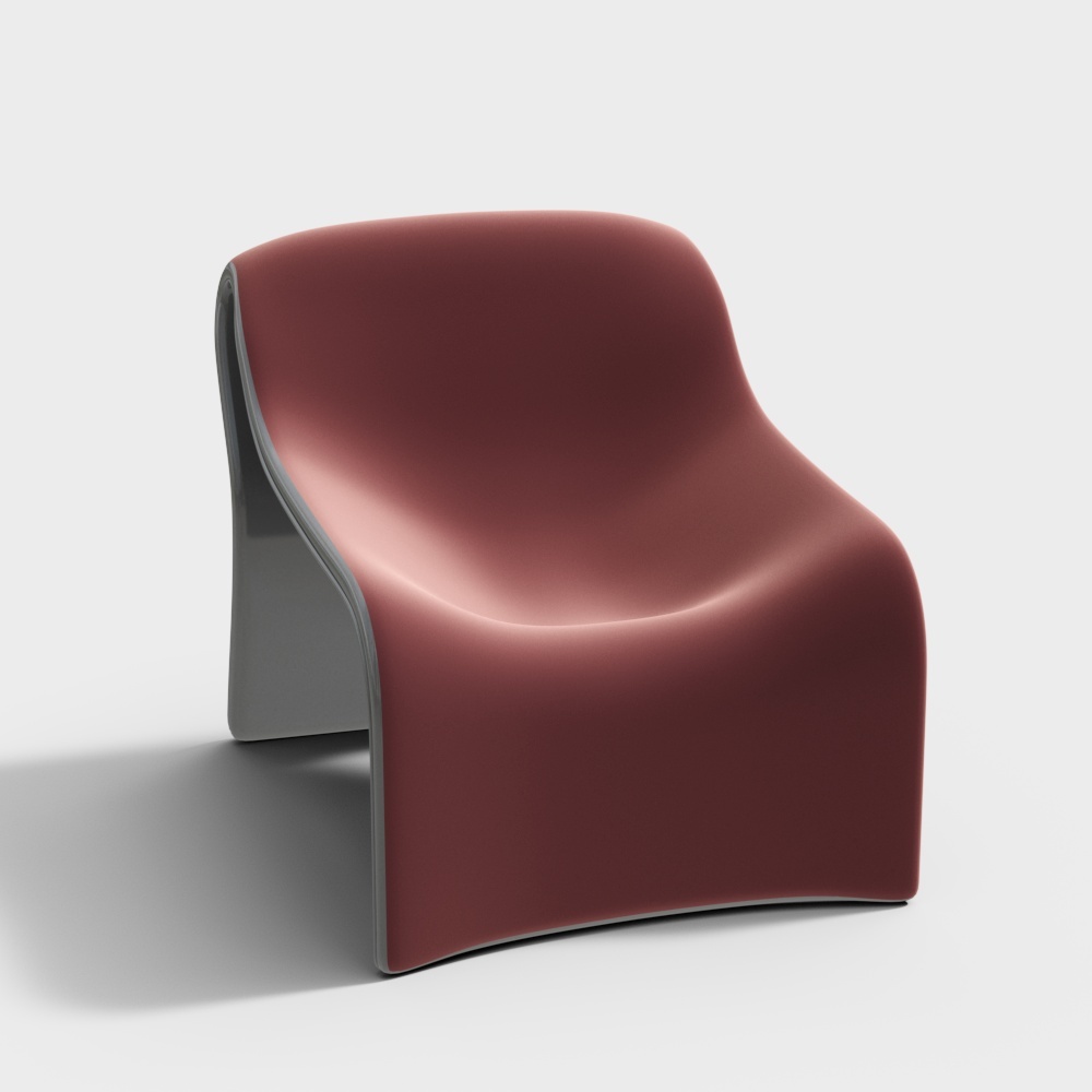 临点-舒沐居-休闲椅-A193D模型