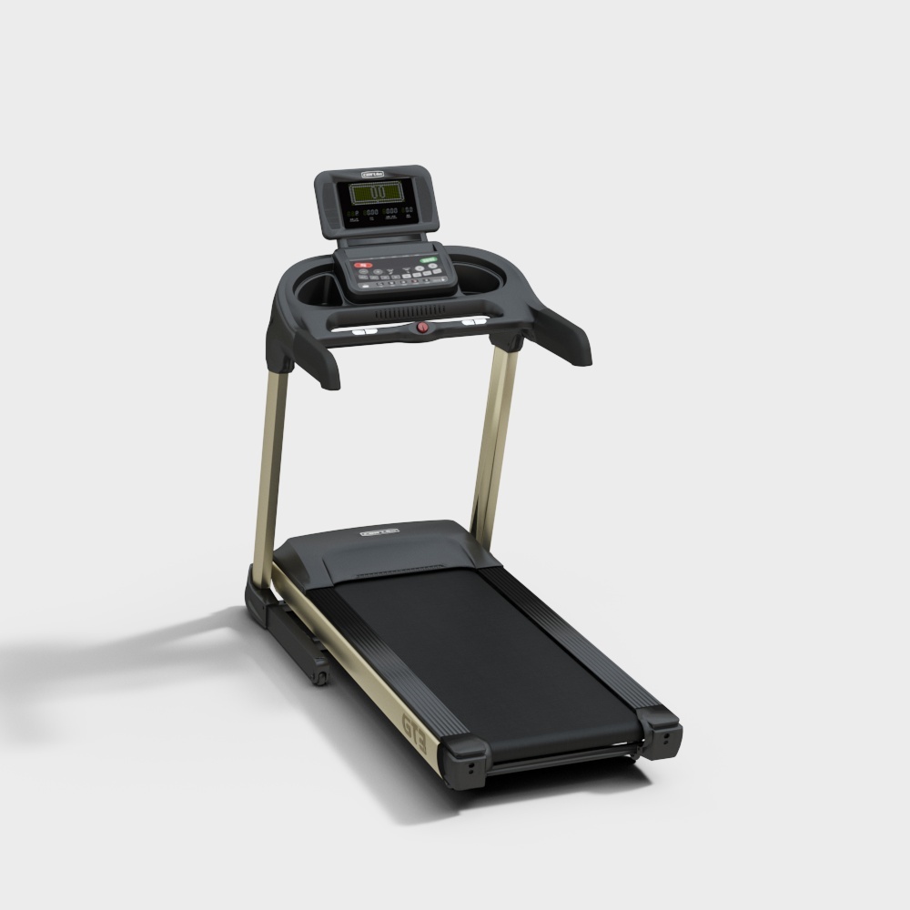 GT3变频轻商用跑步机3D模型
