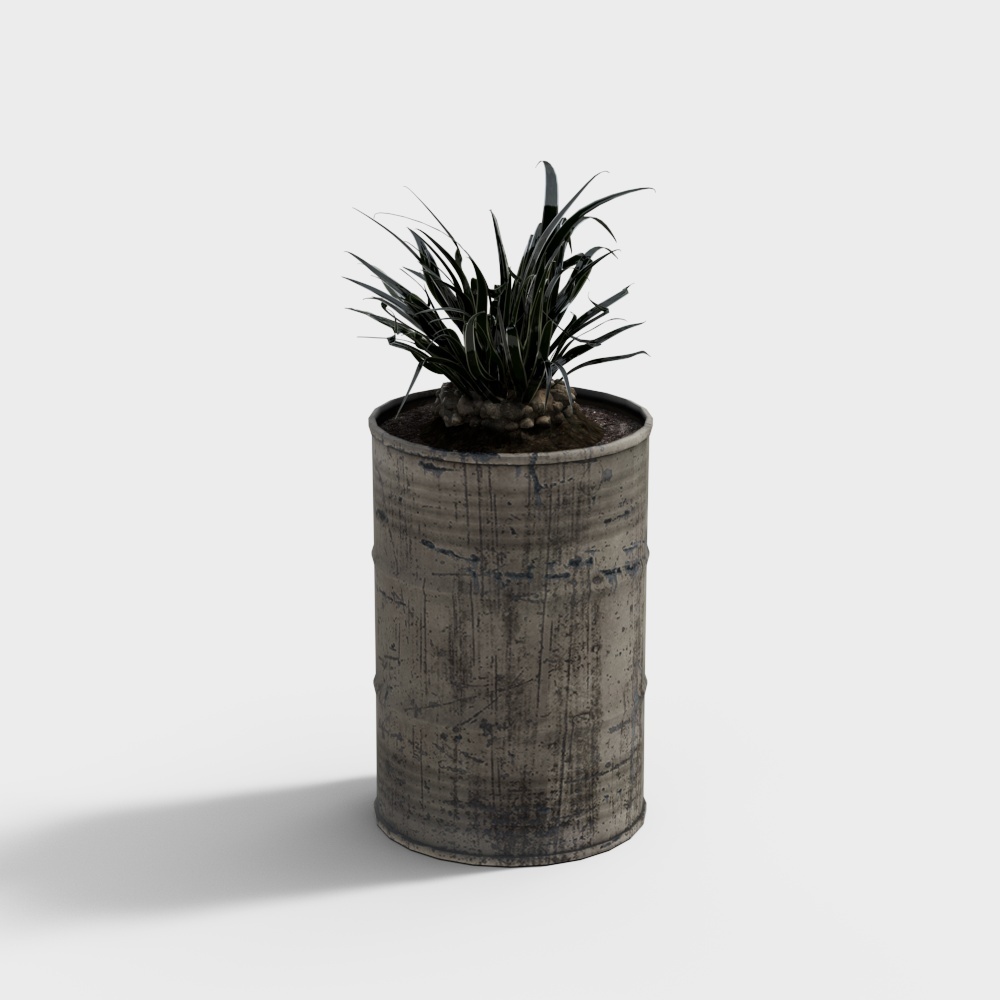 壁挂植物小-3D模型