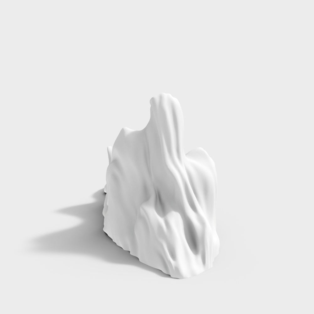 山摆件3D模型