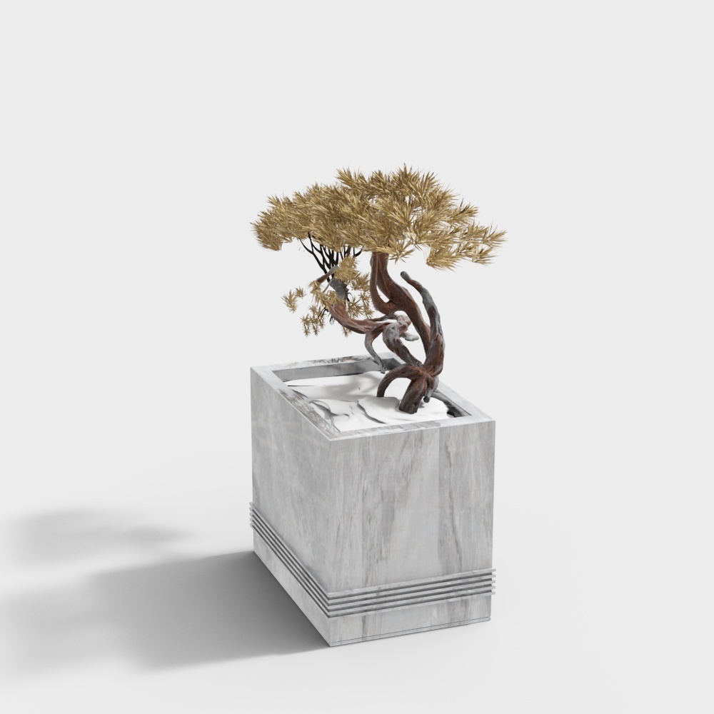 造型落地摆件3D模型