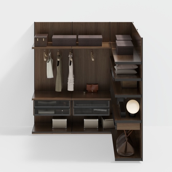 Scandinavian Wardrobes,brown