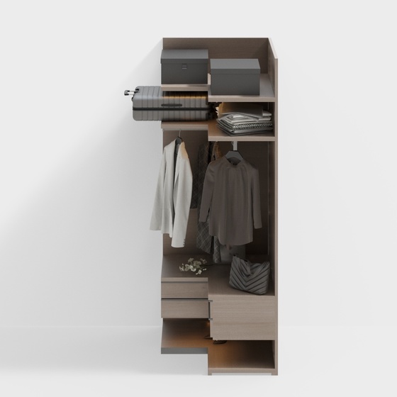 Modern Wardrobes,brown