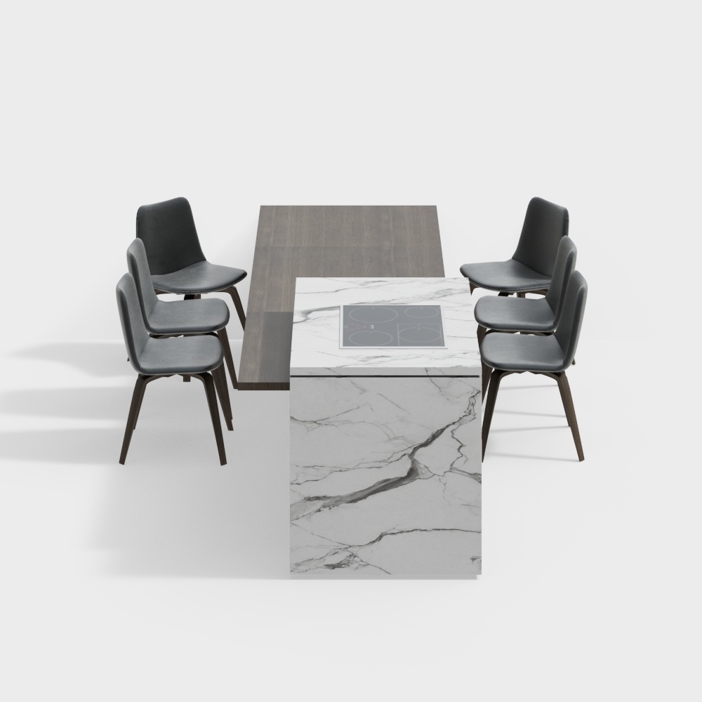 餐桌椅组合-VR