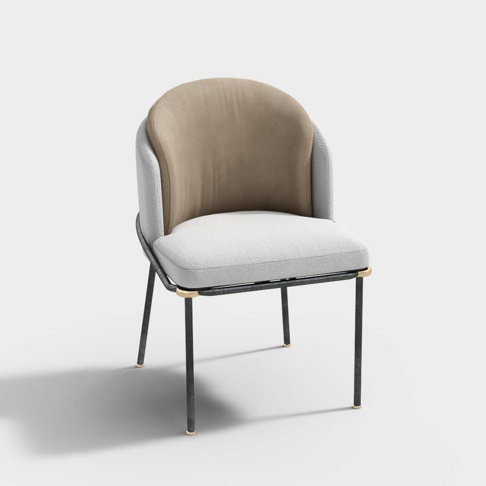 M9007餐椅3D模型