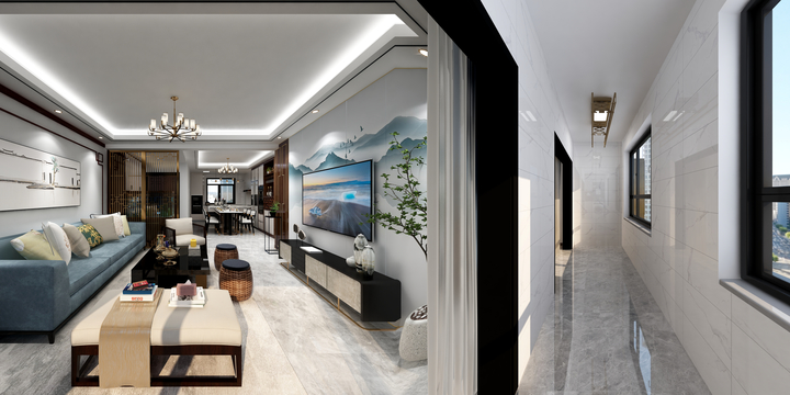 多美尚家装饰-凤鸣山-装修设计方案