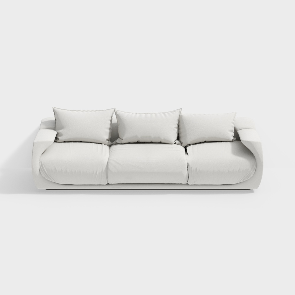 临点-舒沐居-休闲沙发-B253D模型