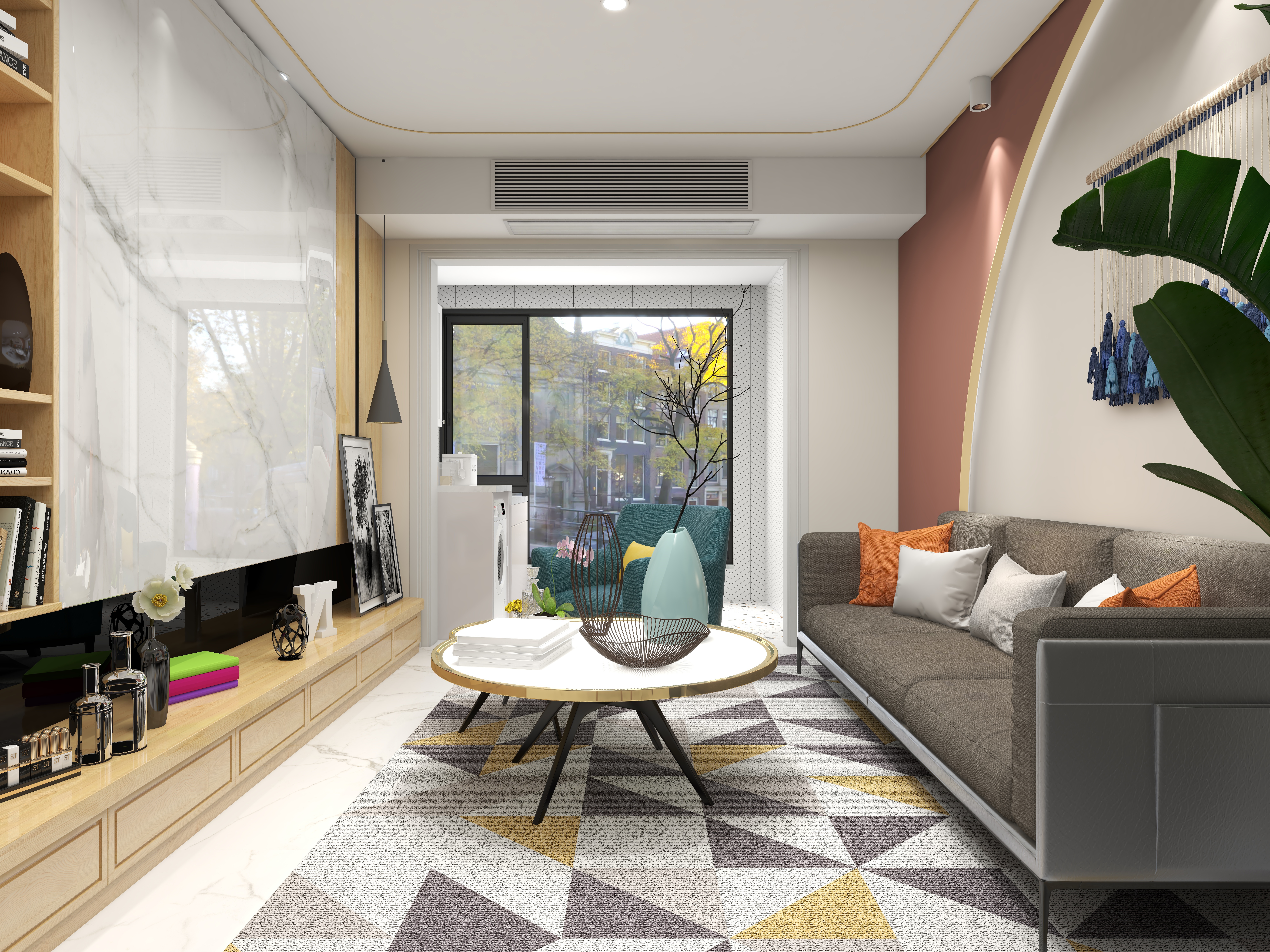 天之艺装饰-德信海德公园83.00㎡A2’3室2厅1卫1厨-副本-装修设计方案