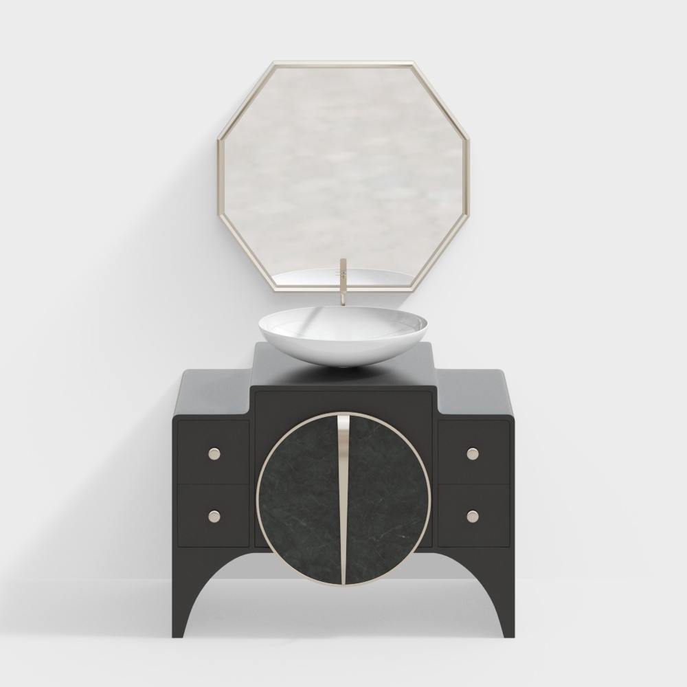 Estro Collezioni 现代浴室柜3D模型