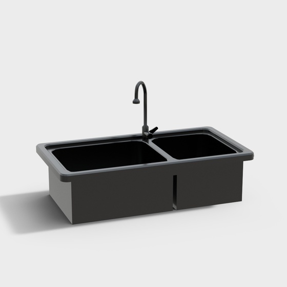 Modern stainless steel sink vegetable sink