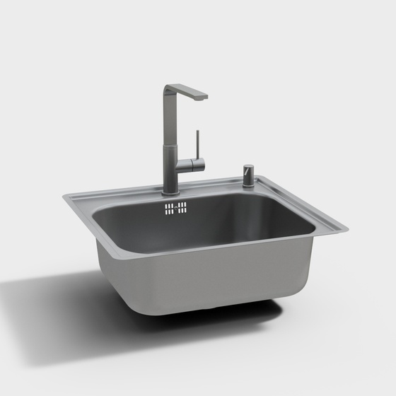 Modern sink dish basin small circle
