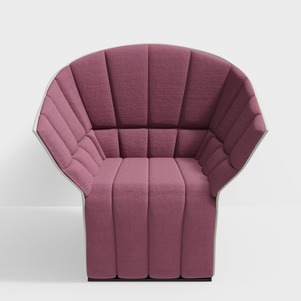 单人沙发_写意空间_Armchair_#moel#3D模型