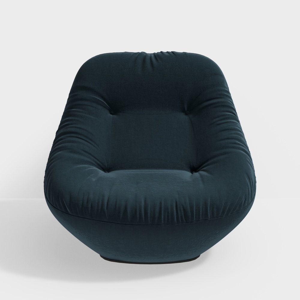 单人沙发_写意空间_Armchair_#BONNIE#