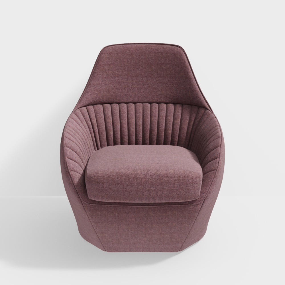 单人沙发_写意空间_Armchair_#AMEDEE#3D模型