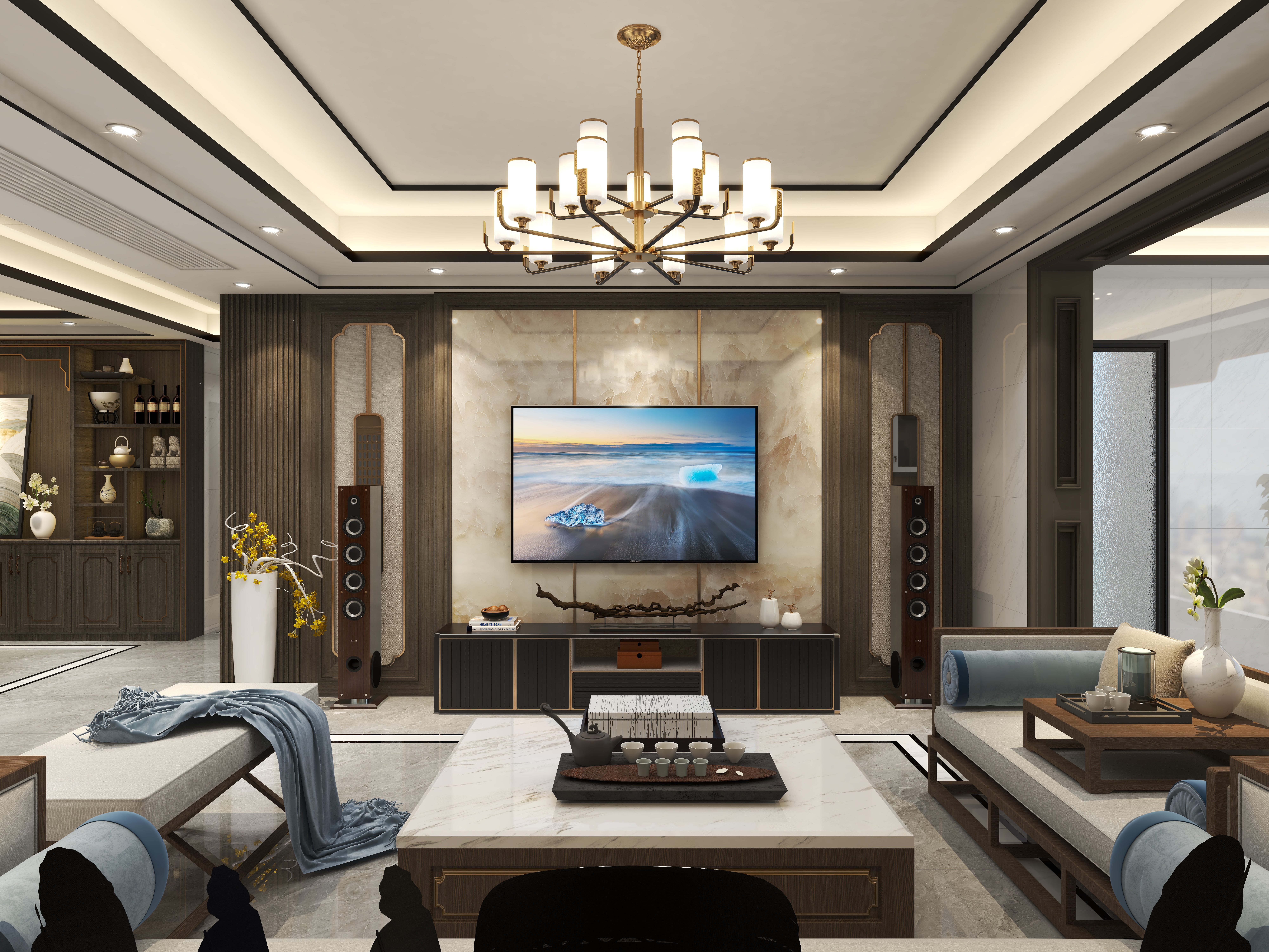 桦林达装饰设计-金溪润园1栋1304-装修设计方案