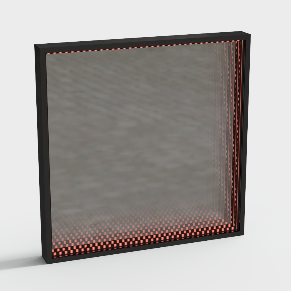 现代深渊镜方3D模型