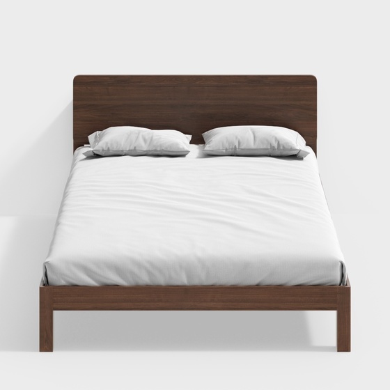 Modern Twin Beds,Twin Beds,Earth color,King 1.9m