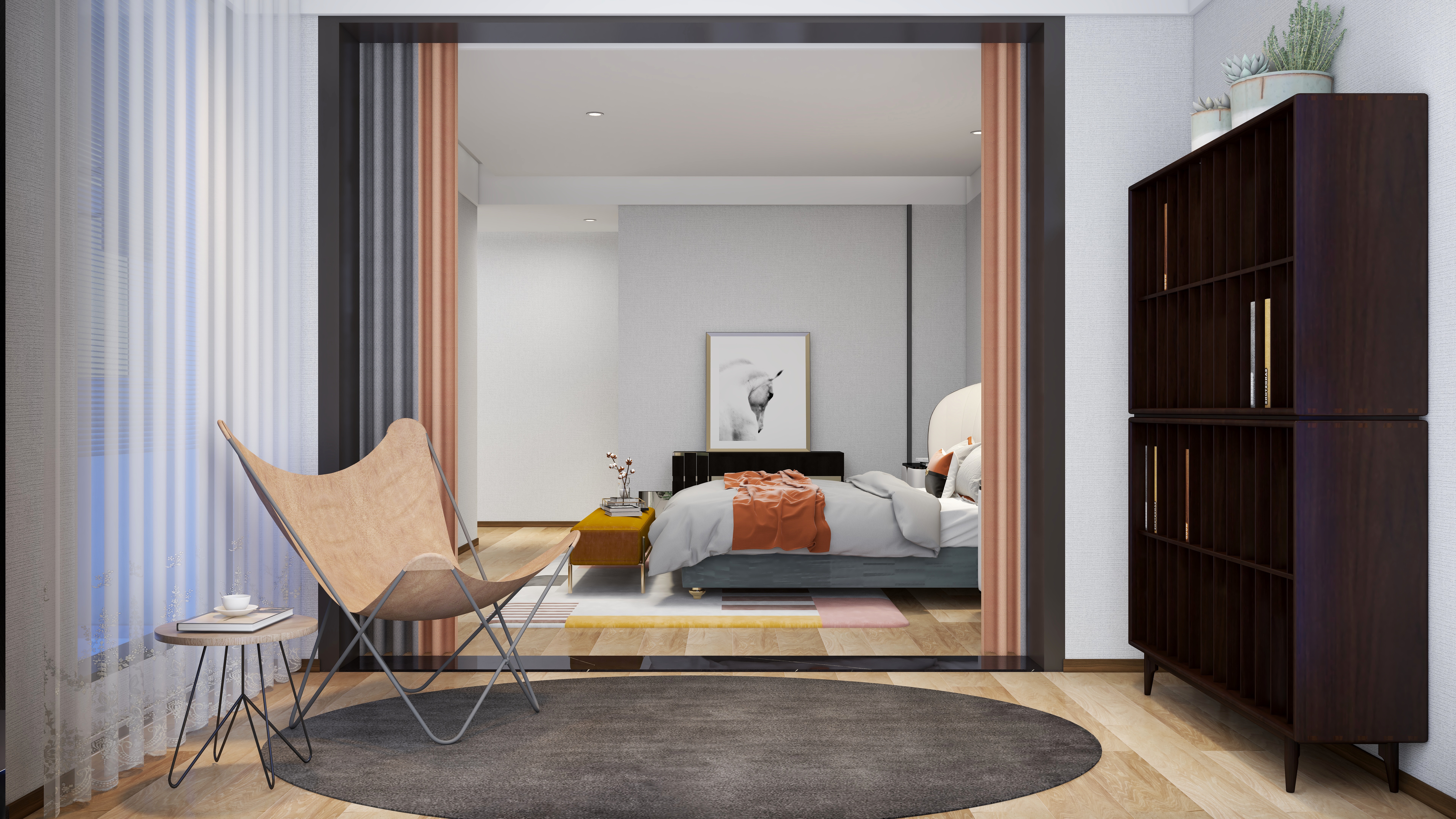 派素-漫步的思考（现代风格）-装修设计方案