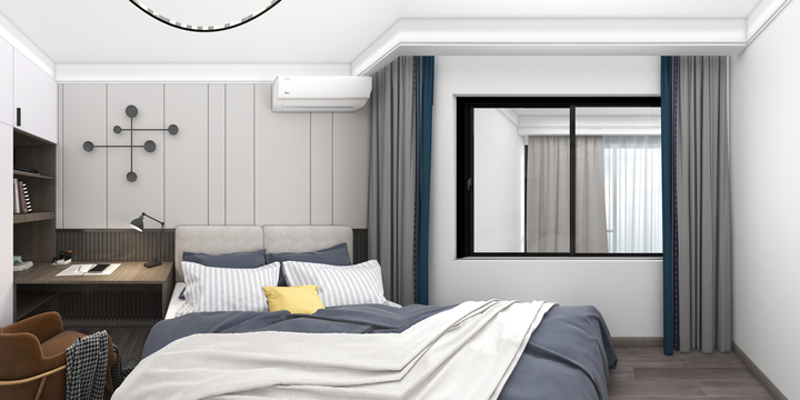 刘艳菲-现代简约棕色系-装修设计方案