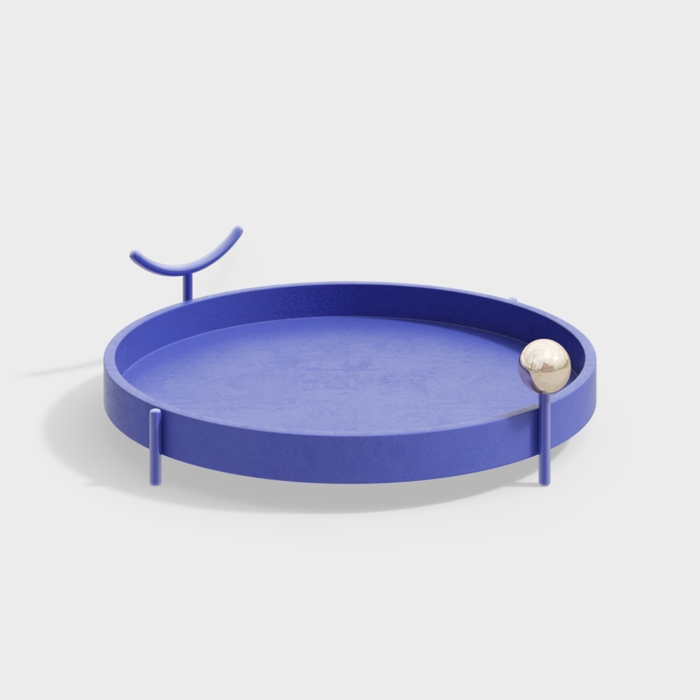 法国Maison Dada 北欧蓝色茶几3D模型