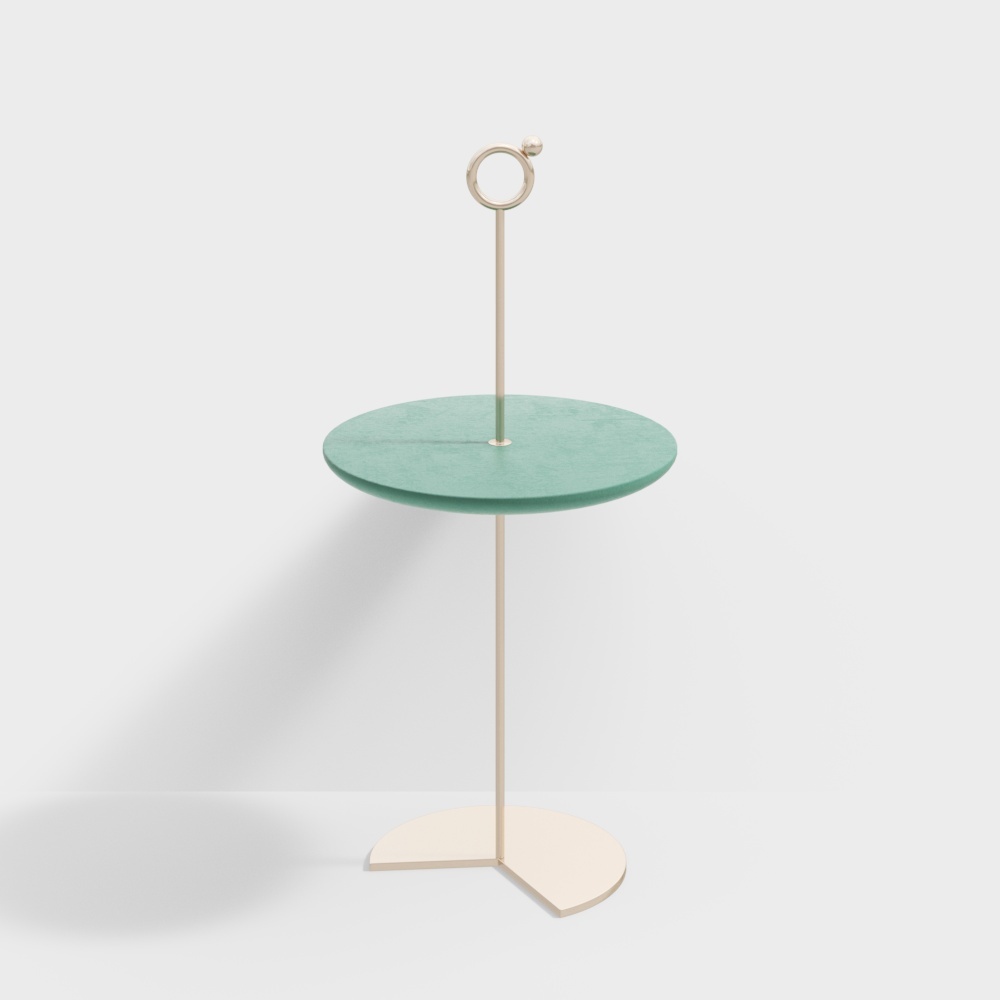 法国Maison Dada 北欧绿色边几3D模型