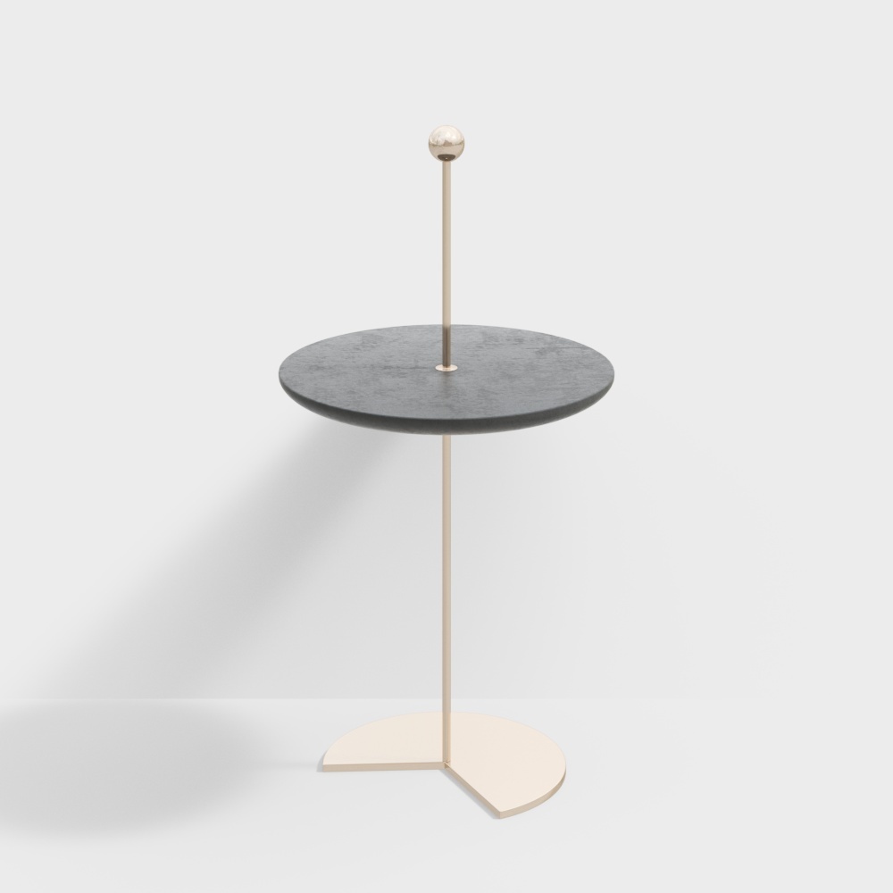 法国Maison Dada 北欧黑色边几3D模型