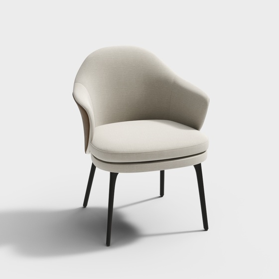 Modern Dining Chairs,beige