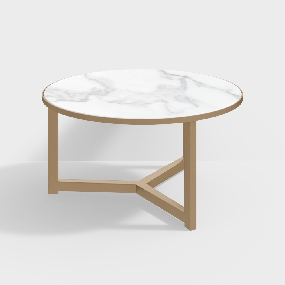 卡希捷 1902# 大茶几3D模型
