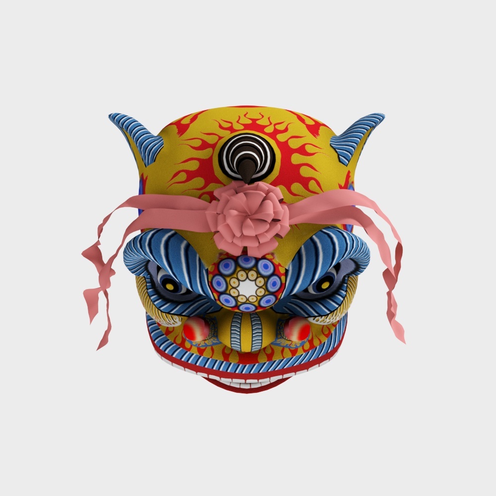 中国风饰品3D模型