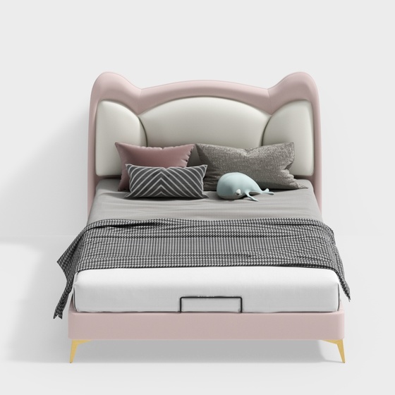 Modern Kid's Beds,pink