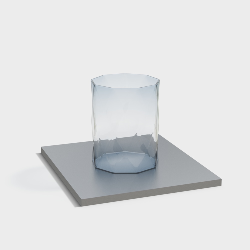 现代花瓶书籍工艺品摆件-杯子摆件3D模型
