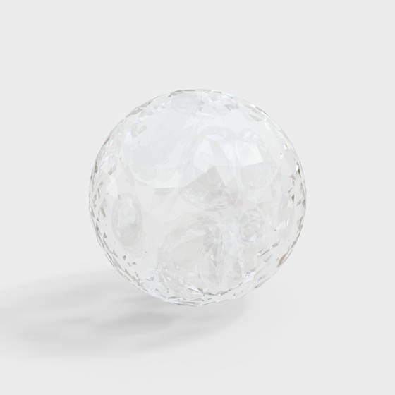 Modern vase sculpture ornaments-crystal ball ornaments