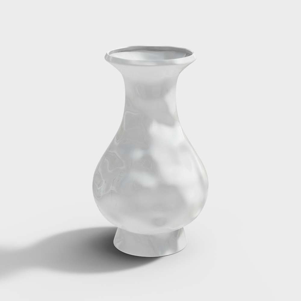 现代花瓶花艺书籍摆件--花瓶摆件-23D模型