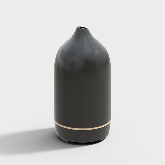 Humidifier 3D Model in Gray