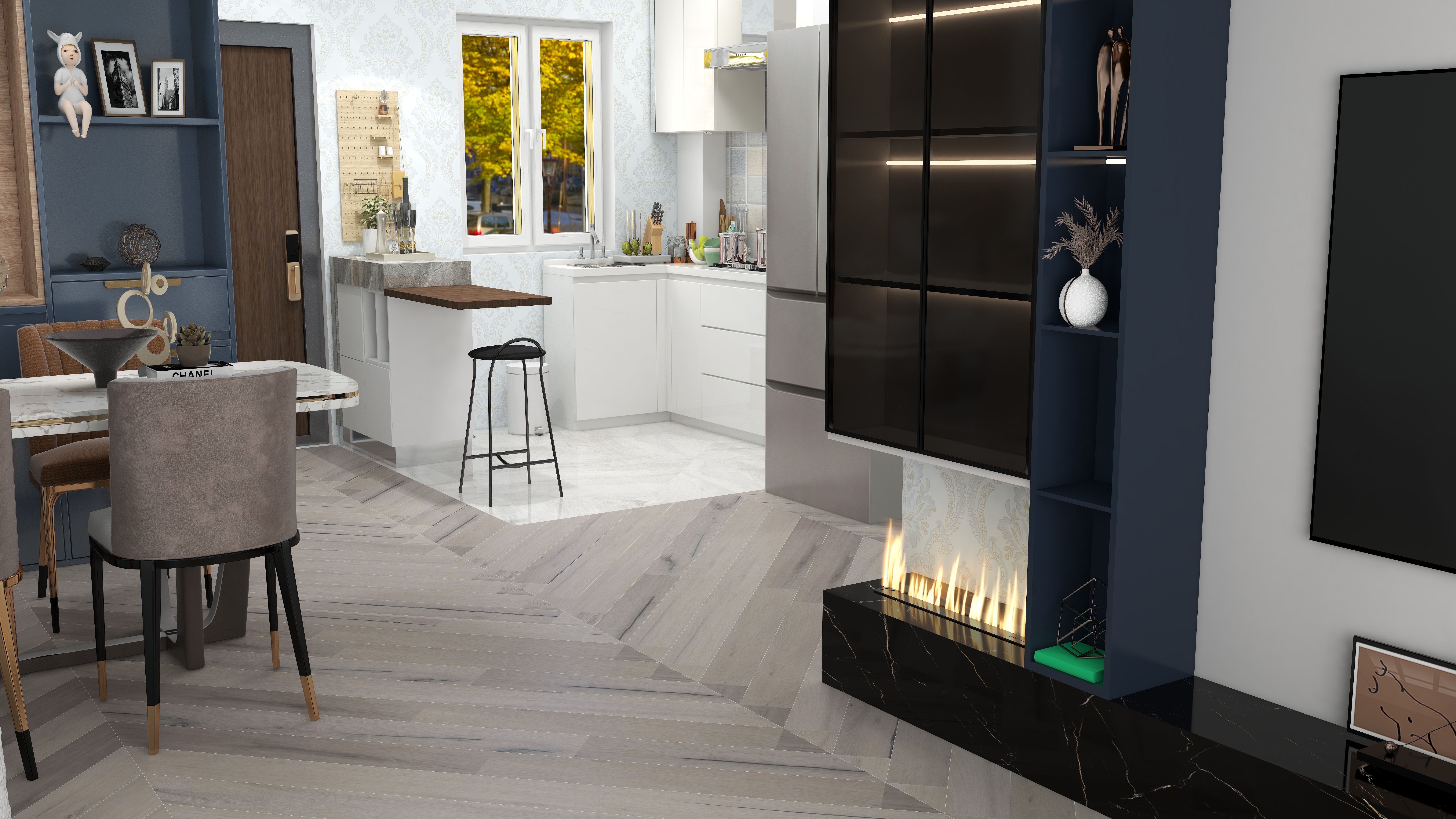 艺简生活Roy-德信海德公园-装修设计方案