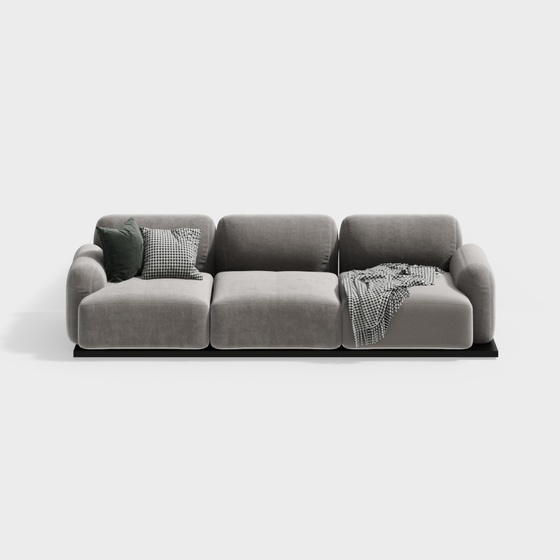 Modern 3-seater Sofas,Seats & Sofas,Three-seater Sofas,gray