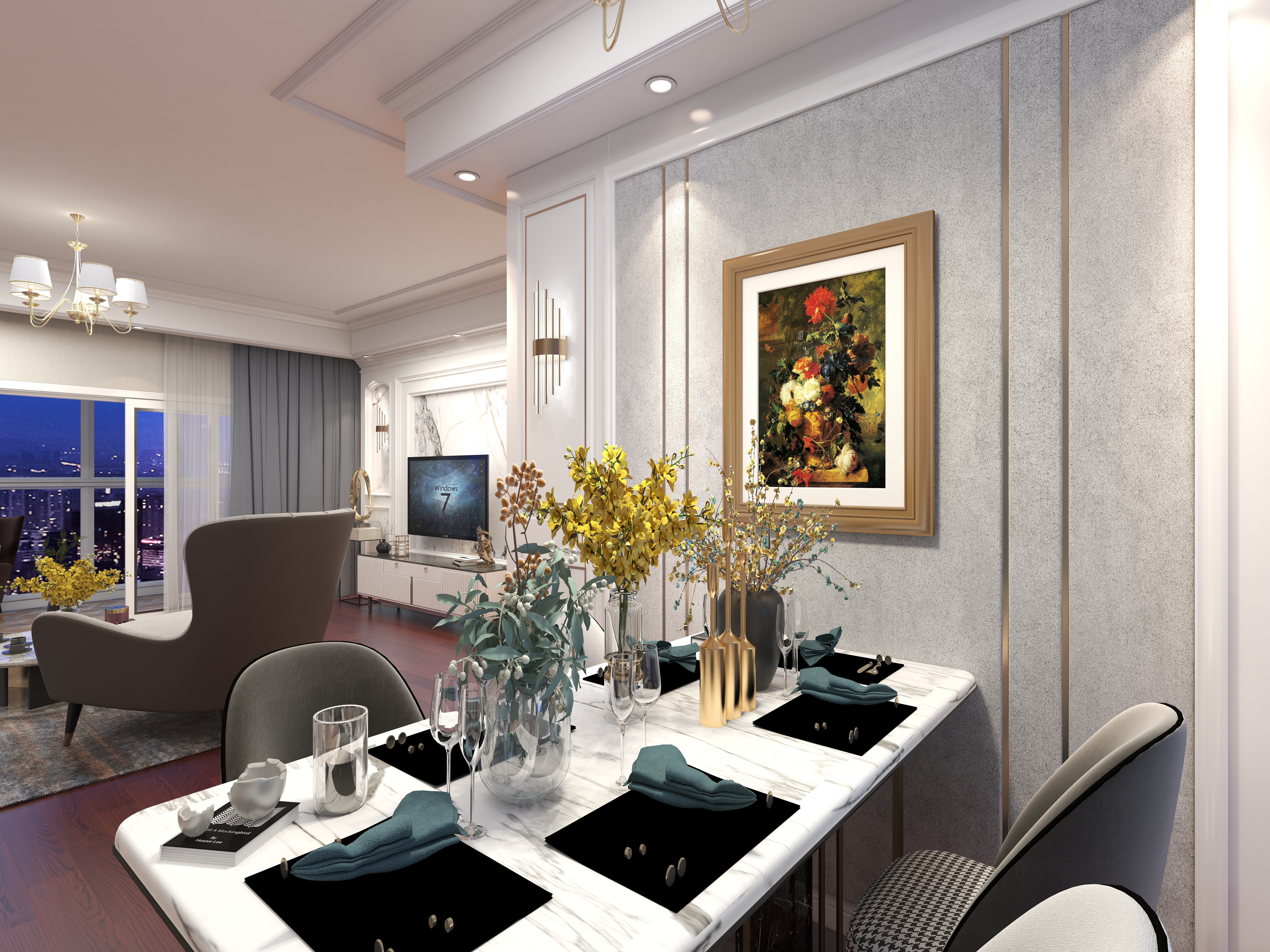 黄仁凯-美式-装修设计方案