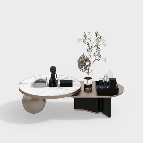 Luxury Coffee Tables,Coffee Tables,Earth color+Black