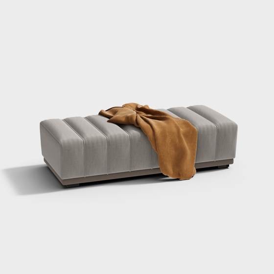 Modern Ottomans & Pouffes,Ottomans & Benches,gray