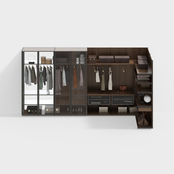 Scandinavian Wardrobes,Brown