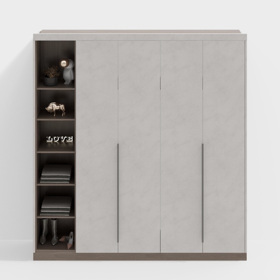 Scandinavian Wardrobes,Beige