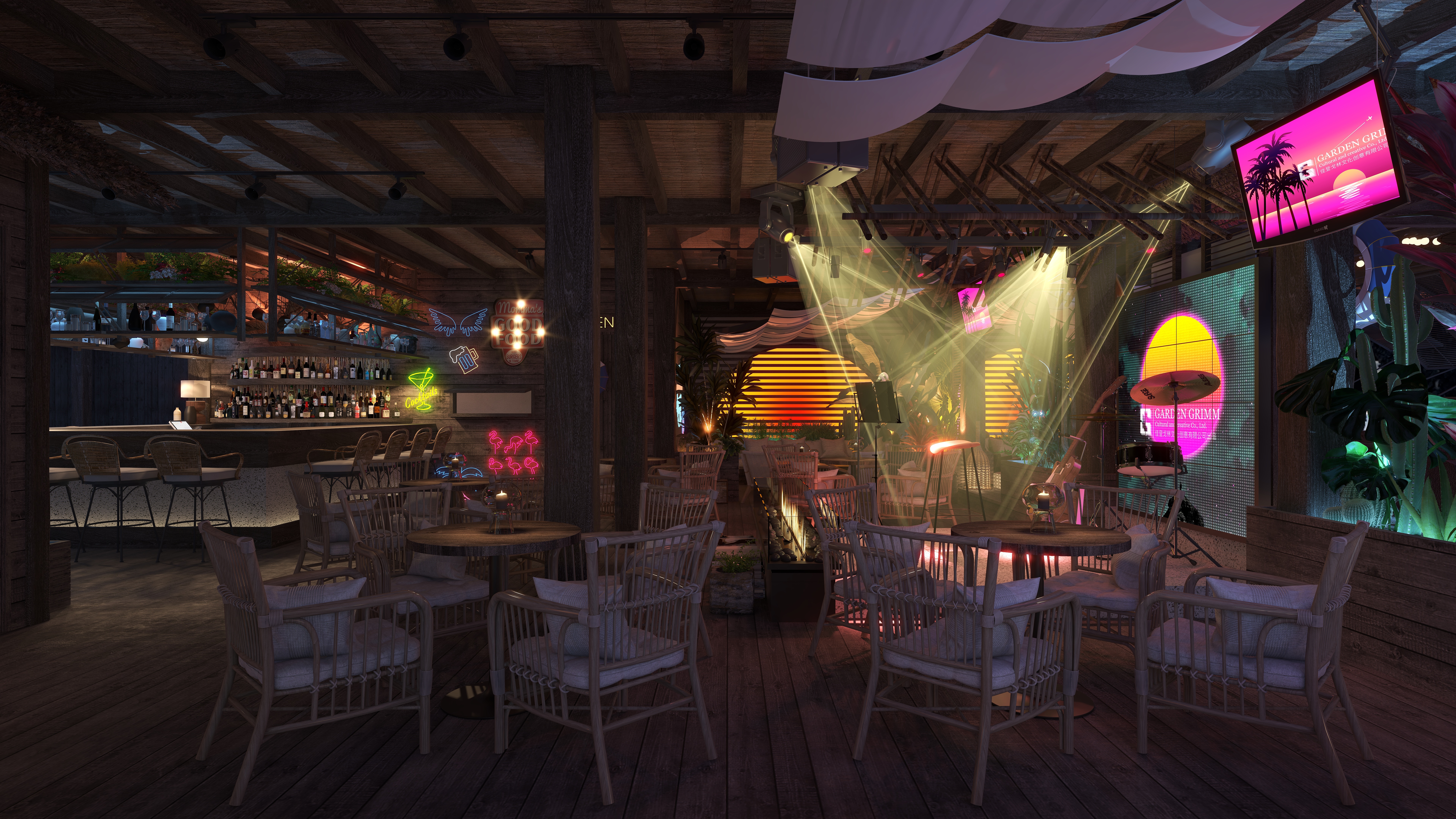 千琢装饰设计工程有限公司-酔隐阁酒馆-副本-装修设计方案