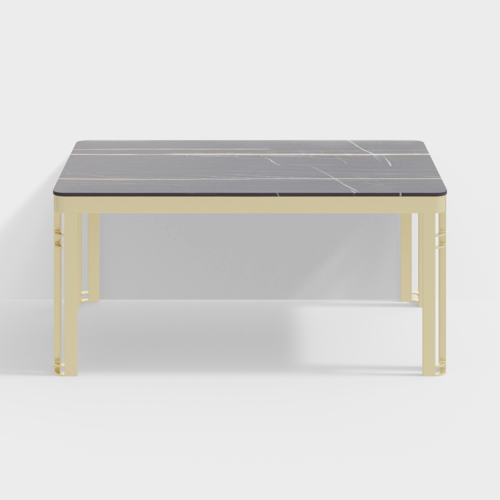 1.6m岩板餐桌-BSGF508-光之屋3D模型