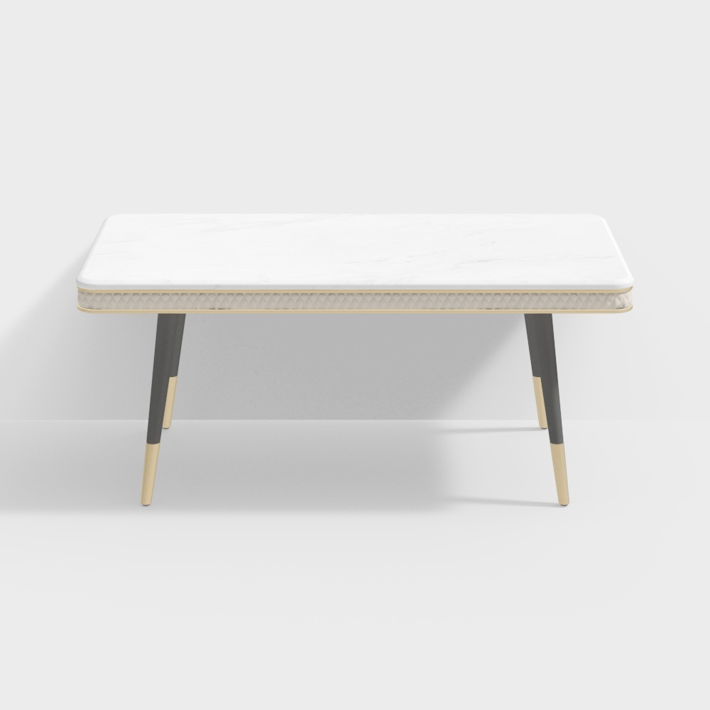 1.8m大理石餐桌-BSGF506-光之屋3D模型