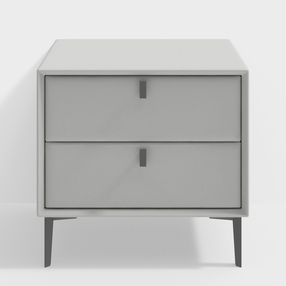 Modern Nightstands,Gray