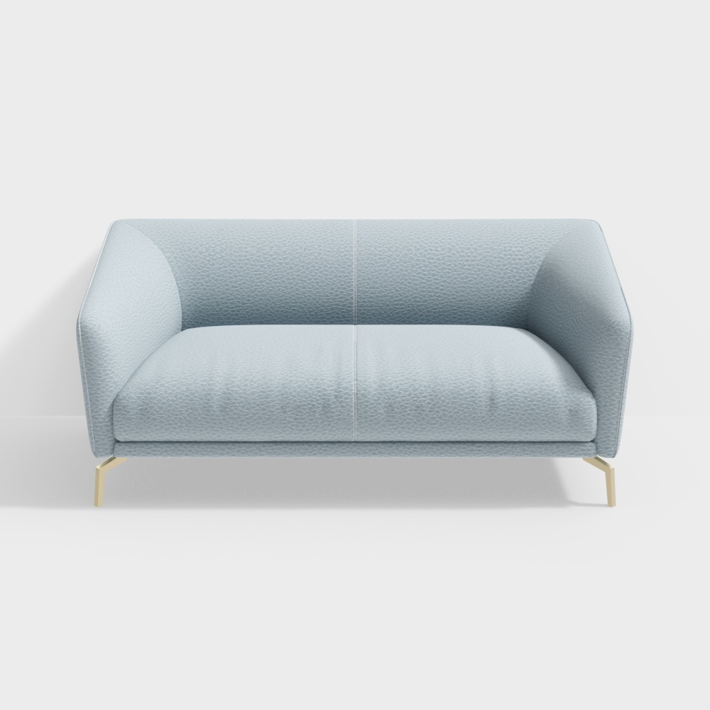 皮质双人位沙发-BSVSGS27S